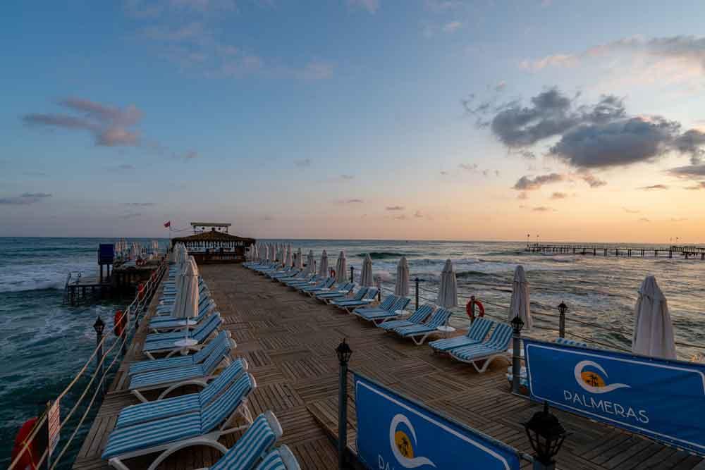 Palmeras Beach Hotel Ultra All Inclusive Konaklı Eksteriør billede